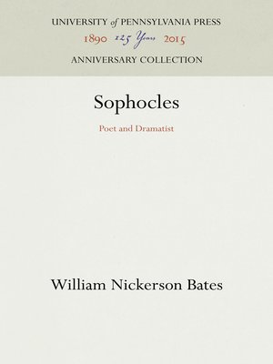 cover image of Sophocles